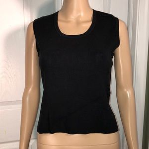 Sandra Petite Black Sweater Top P/M